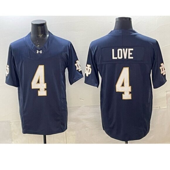 ✅Mens Kids Youths Jeremiyah Love Navy Vapor Stitched Jersey - Picture 3 of 3